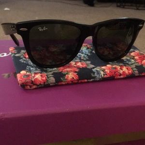 Large frame Ray Ban original wayfarers